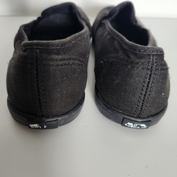 VANS Black Slip on woman Size 7 - Picture 6 of 6